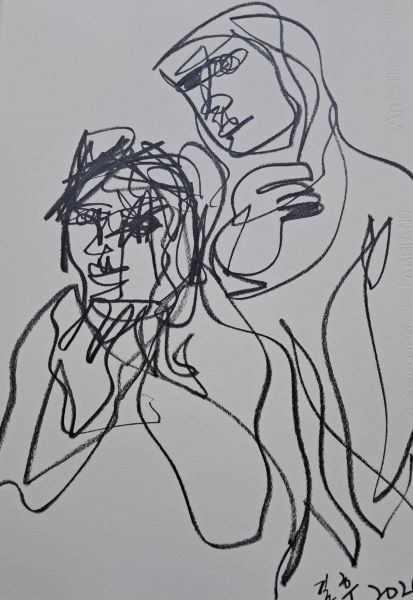 [2024] Untitled, Graphite on paper, Size Unknown